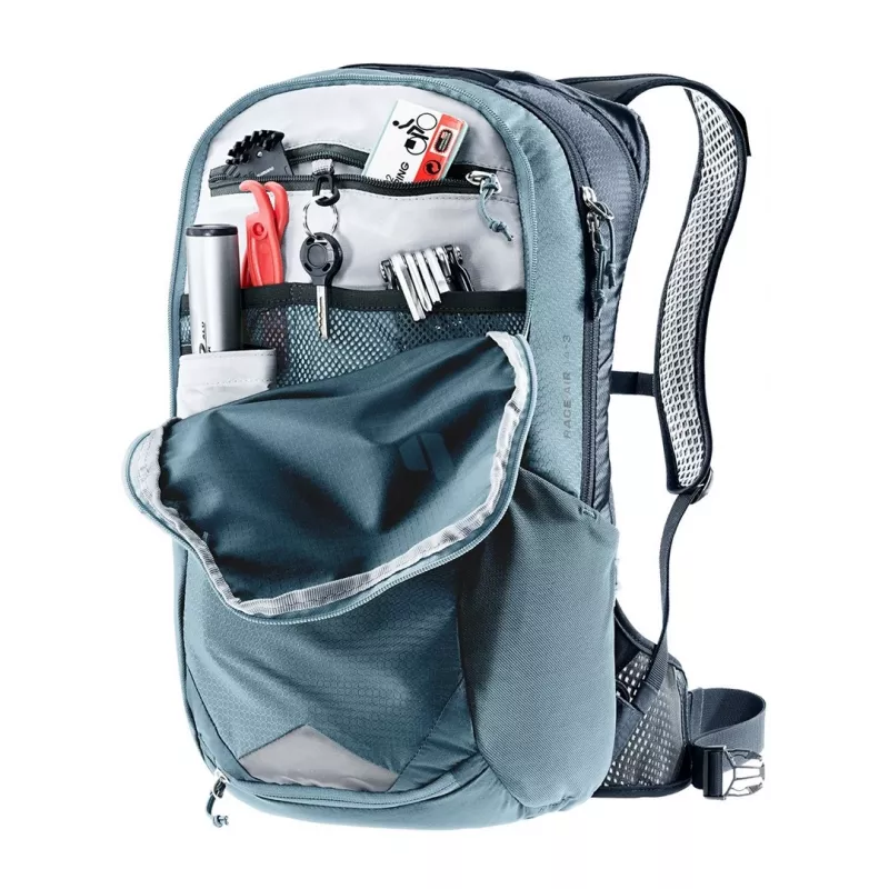 Deuter Race Air 14+3 14 L sininen unisex pyöräily vuorikiipeily
