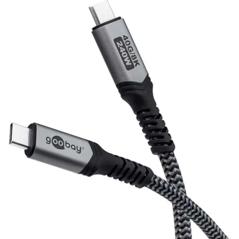 Goobay 74210 USB-kaapeli musta