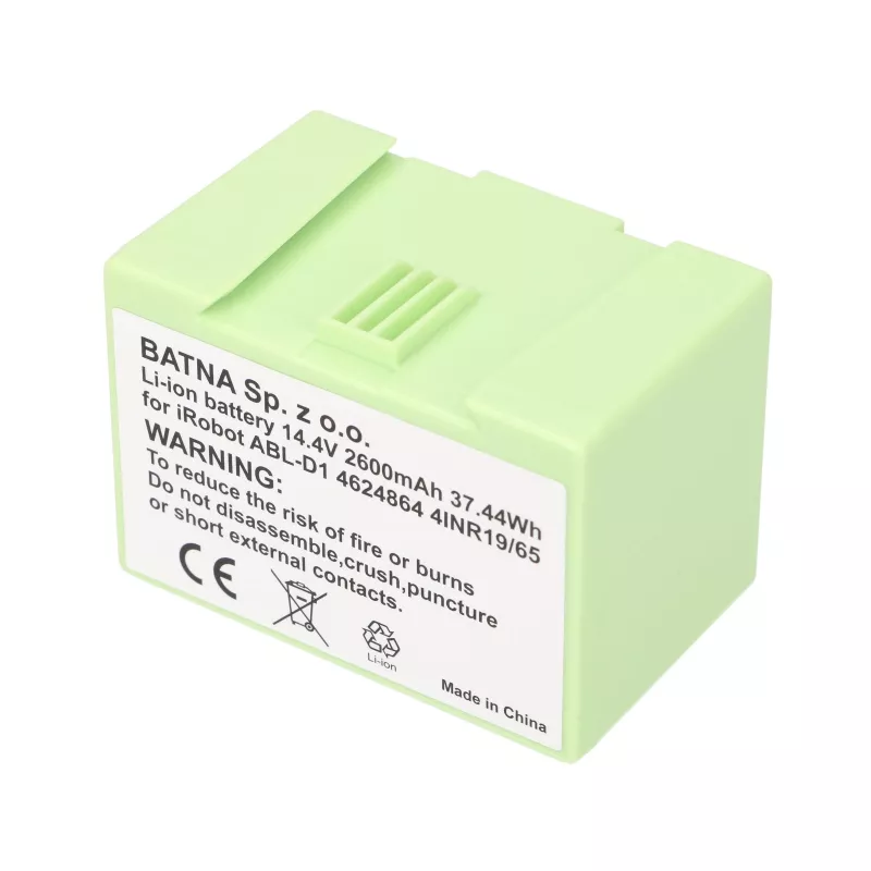 Roomba | akku, ladattava akku pölynimuriin | E5 E6 I7 14,4V 2600mAh