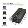 Auto-invertteri Qoltec Monolith 1200 W musta 12 V