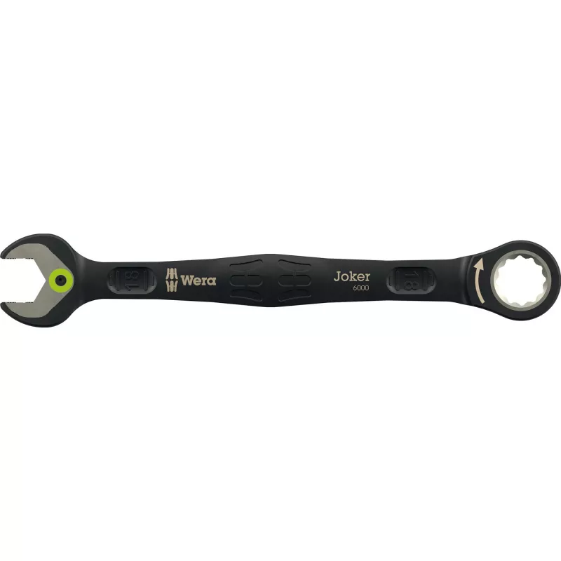 Wera 6000 Joker Black Edition räikkäyhdistelmäavainsarja, 11 kpl