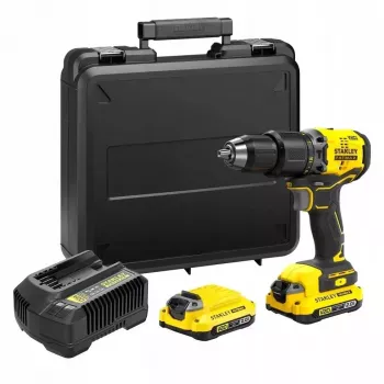 Harjaton porakone 18V FATMAX V20 2x2.0Ah laukku