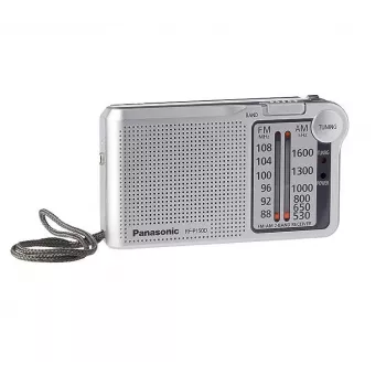 Panasonic RF-P150DEG kannettava analogiaradio hopea