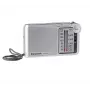 Panasonic RF-P150DEG kannettava analogiaradio hopea