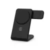 Sisälaturi Crong CRG-MSPS-BLK älykello musta Lightning USB langaton