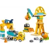 LEGO DUPLO 10476 3-in-1 Rakennustyömaa ja ajoneuvot