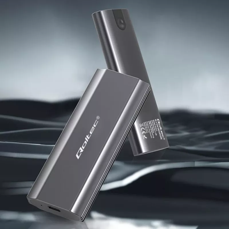 Kotelo | tasku NV2271 M.2 SSD -asemalle | SATA | NVMe | USB-C | 2TB