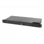KVM-kytkin APC KVM0108A, 8-porttinen PS/2 VGA, 1U räkki, 1600x1200, musta