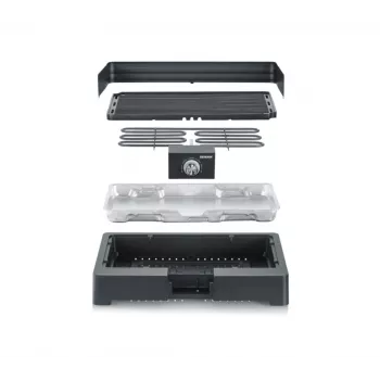 Severin PG8567 pöytägrilli sähkö musta 2200 W (PG8567)