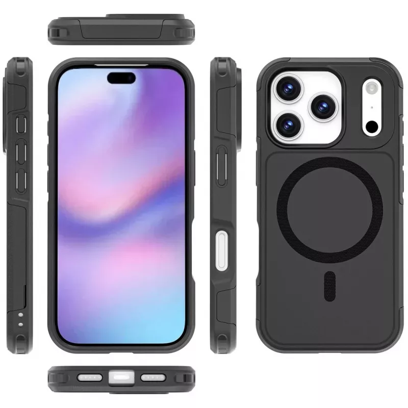 4smarts Defend -kotelo Apple iPhone 17 Pro MagSafe-yhteensopiva