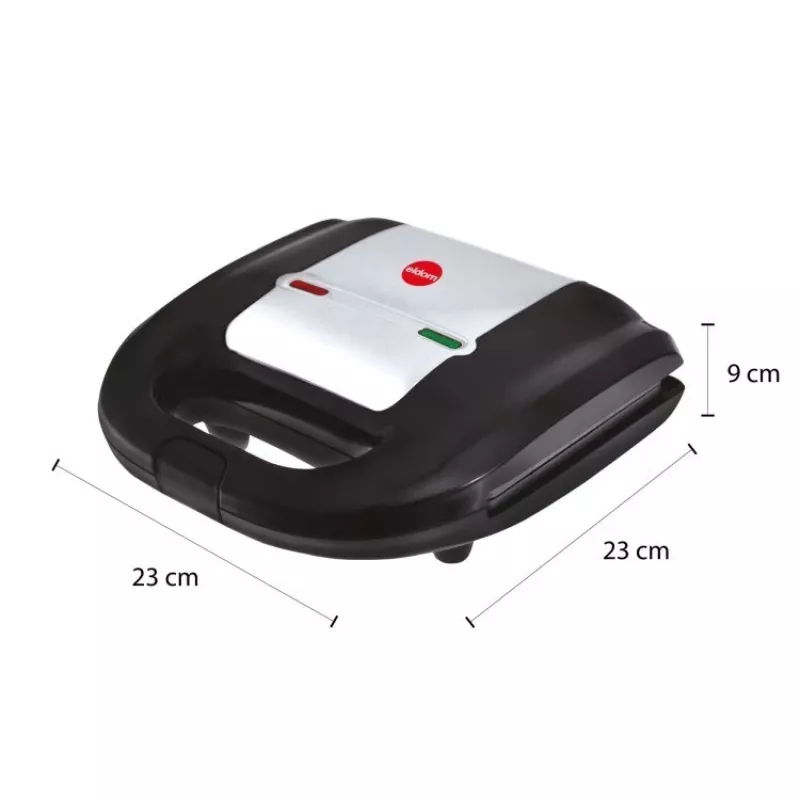 ELDOM Sandwich RUDDY, 750 W, graniittilevyt