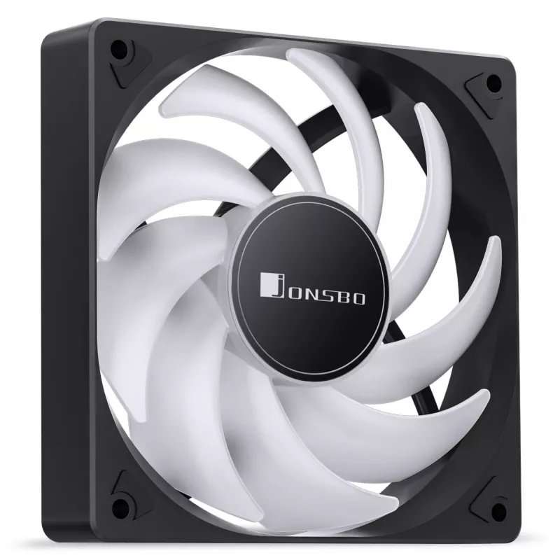 Jonsbo SL-120C RGB kotelotuuletin, 3-pin, 120 mm, musta