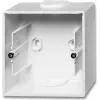 Kaapelikouru Busch-Jaeger 2CKA001799A0897, valkoinen, 80×43×80 mm
