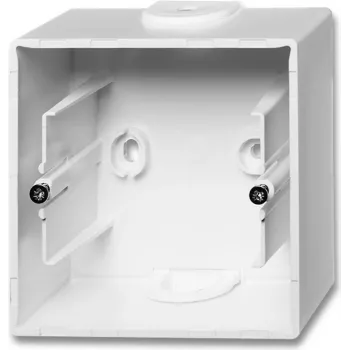 Kaapelikouru Busch-Jaeger 2CKA001799A0897, valkoinen, 80×43×80 mm