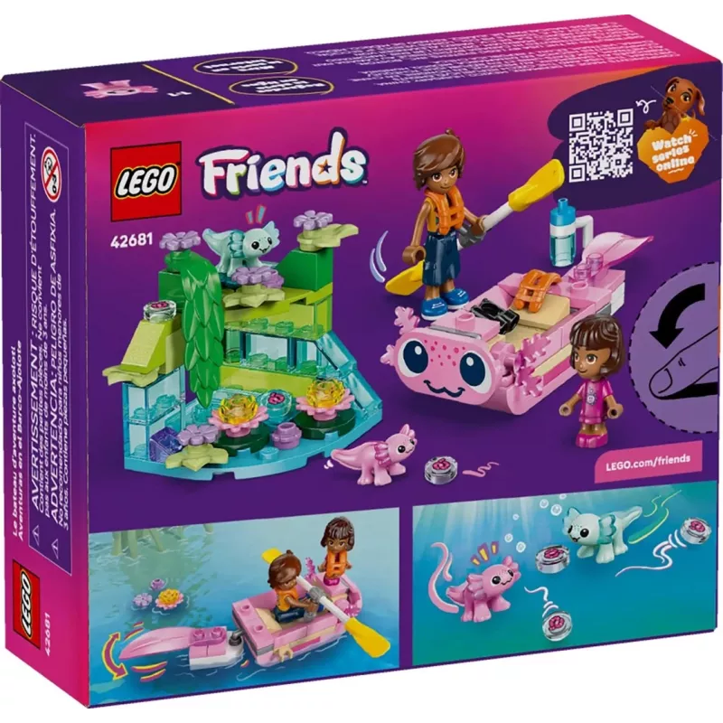 LEGO FRIENDS 42681 Aksolotli-seikkailuvene