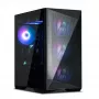 Zalman Z9 Iceberg MS musta ATX Mid Tower -tietokonekotelo sisältää 4x 140 mm ARGB -tuuletinta - Midi/Mini Tower - ATX