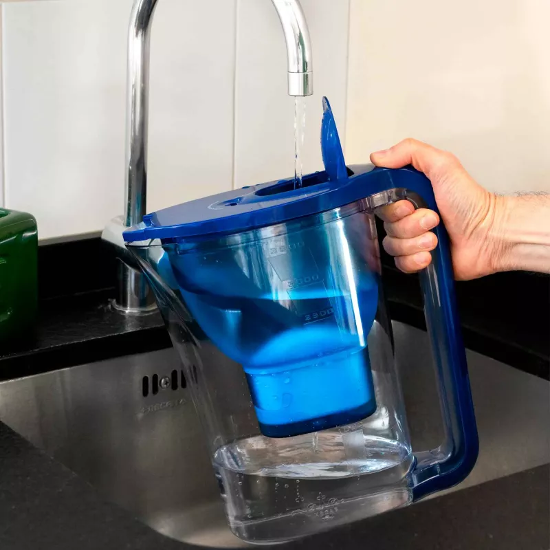 Pöytävesisuodatin JATA HJAR1003 3,5 l sininen läpinäkyvä
