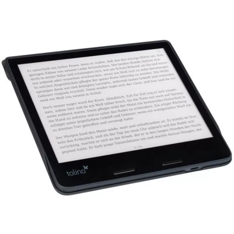Tolino E-Book Reader suojakotelo Origami Epos 3 musta