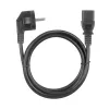 Virtajohto 1,8 m IEC C13 VDE