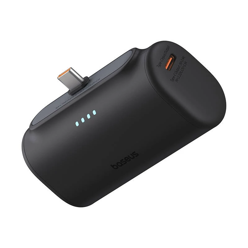 Baseus Compact P10068306113-00 litiumioniakku varavirtalähde 5000 mAh musta