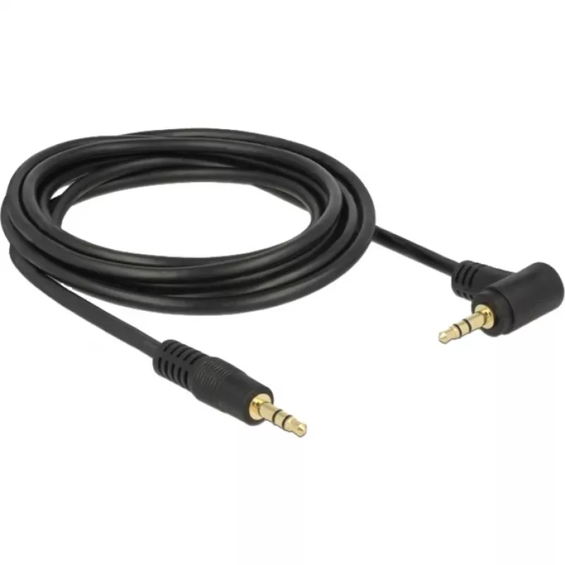 Audiokaapeli DeLOCK 83758 3 m 3,5 mm musta