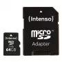 MicroSD-kortti Intenso 64GB MicroSDXC Class 10