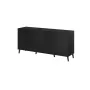 Cama Meble NOVA lipasto 155x40x72 cm, musta matta