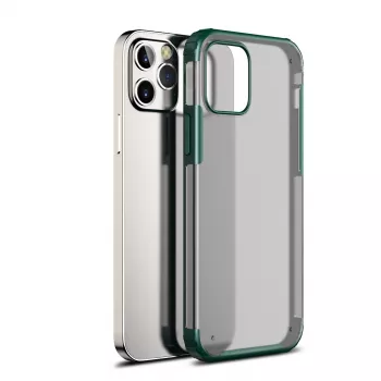 Iskunkestävä suojakotelo Devia iPhone 12 Pro Max, vihreä