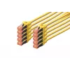 Verkkokaapeli Digitus CAT 6 S/FTP RJ-45 2 m keltainen