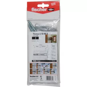 fischer 520115 - ruuvi- & tappisarja - autoklaavattu kevytbetoni - betoni - muuraus - tiili - muovi - M6 - 1 cm - 24 cm