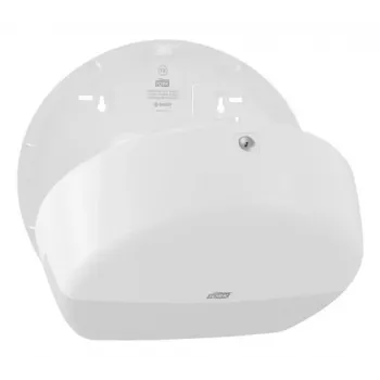 Paperipyyheannostelija Tork Mini Jumbo Roll 132×345×275 mm, valkoinen, MPN 555000