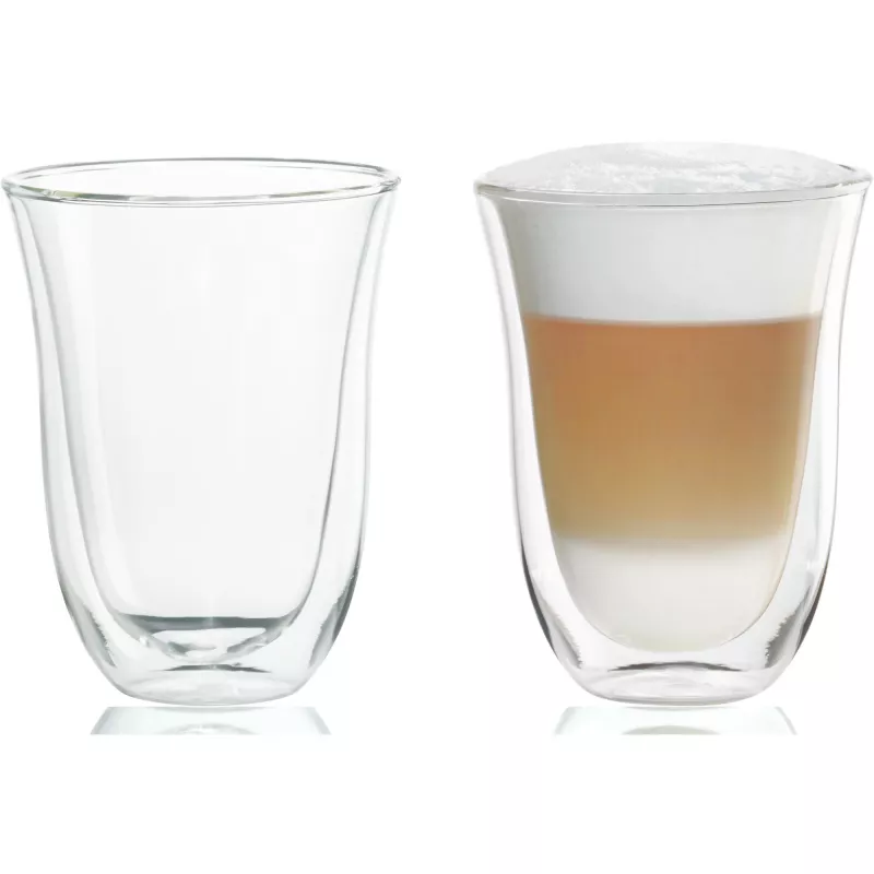 Kahvilasi DeLonghi De’Longhi 5513214611 läpinäkyvä lasi 2 kpl 220 ml 117 mm