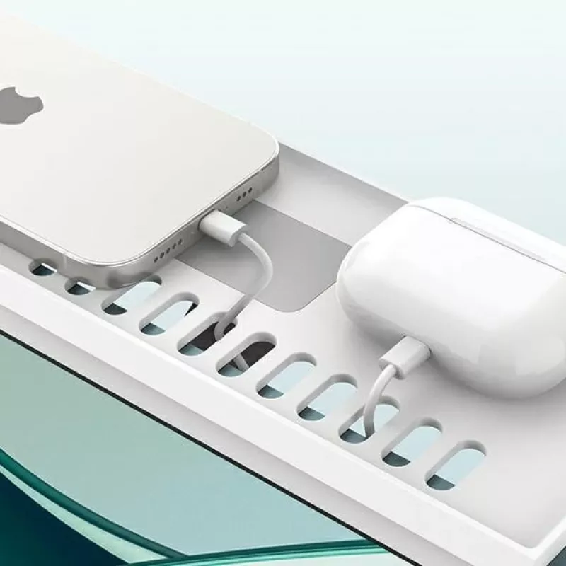 Säilytysteline iMac 312 valkoinen