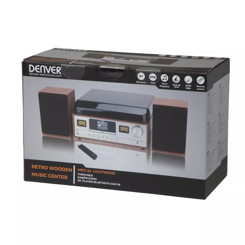 Levysoitin Denver MRD-52LIGHTWOOD
