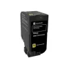 Lexmark 74C20Y0 värikasetti, keltainen, 3000 sivua