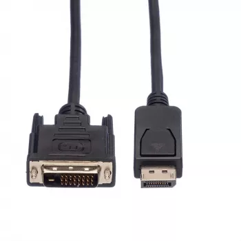 DisplayPort-kaapeli VALUE DP-DVI (24+1) LSOH uros/uros 2 m