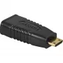 Wentronic Goobay HDMI™-adapteri, HDMI standardi-liitäntä (tyyppi A), musta - HDMI™ A-liitäntä>HDMI™ C(Mini)-pistoke (68841)