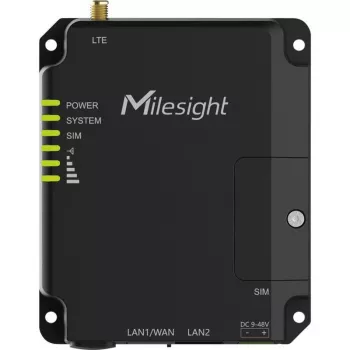 Teollisuusreititin Milesight UR32 Lite 4G LTE – kompakti matkapuhelinreititin M2M/IoT-liitäntään