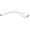 USB-adapteri, USB-C-uros > DisplayPort-naaras (valkoinen, 11 cm)