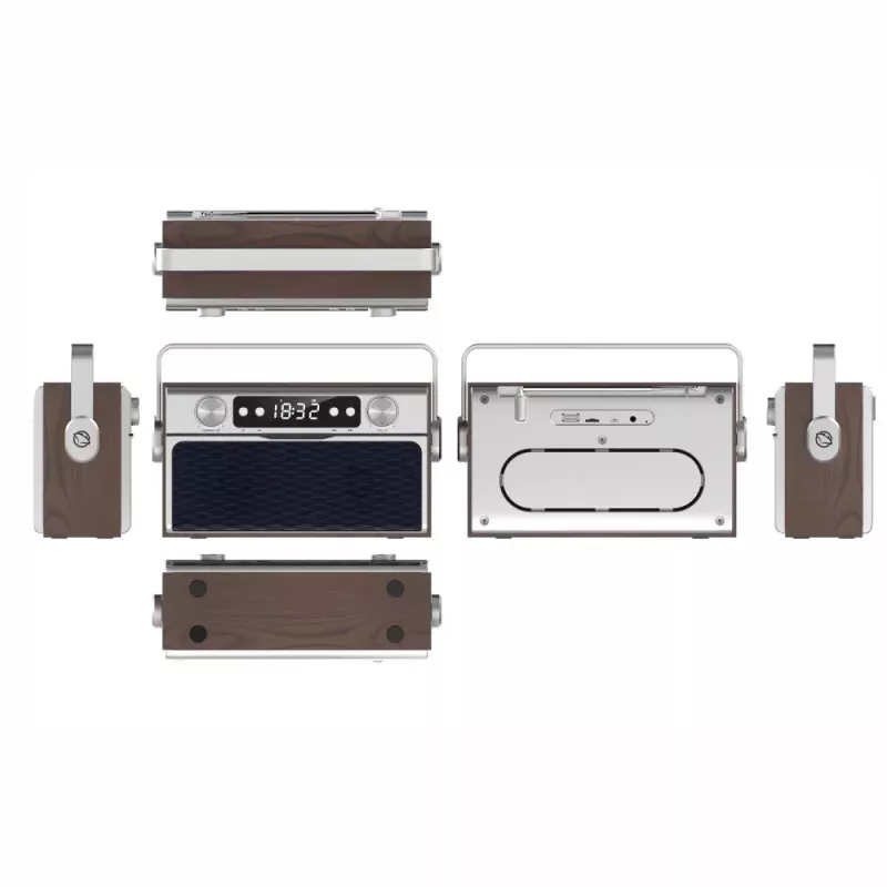 Kannettava radio MANTA RDI917PRO Bluetooth- ja USB-toistolla