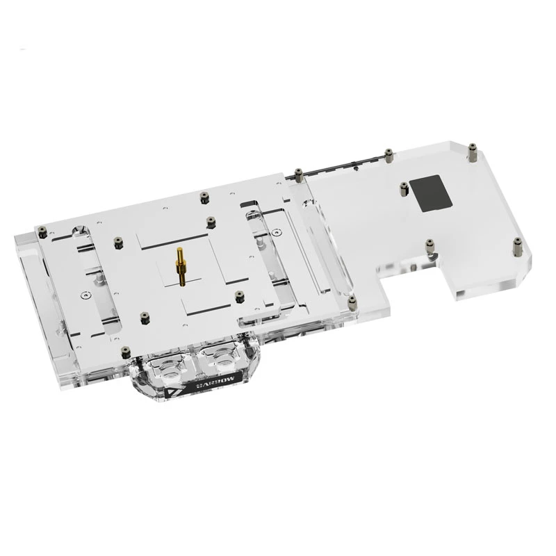 GPU-vesijäähdytin Barrow LRC2.0 ASUS STRIX 3070:lle — täysikate, akryyli