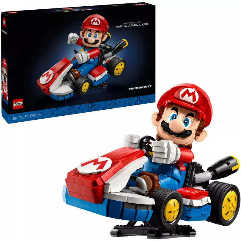 72037 Super Mario Mario Kart: Mario & Standard-Kart, rakennuslelu