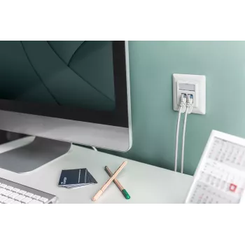 USB 2.0 Keystone -moduuli 16 cm kaapelilla Digitus DN-93402