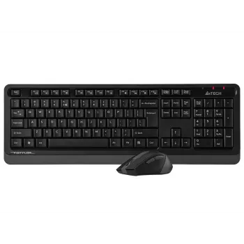 A4Tech FStyler FG1035 langaton näppäimistö- ja hiirisarja, 2,4G, harmaa