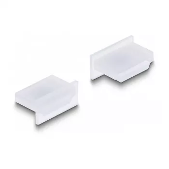 Kaapelinsuojus DeLOCK 64169 HDMI A -pistorasia ilman kahvaa läpinäkyvä 10 kpl