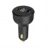 AUTOLATURI USB 2-PORTTINEN/TA-UC-AC2PD30LCD-CAR01 GEMBIRD