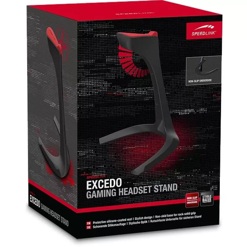 Speedlink Excedo kuulokkeiden teline, musta (SL-800900-BK)