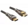 DisplayPort-kaapeli DeLOCK 82772 3 m antrasiitti