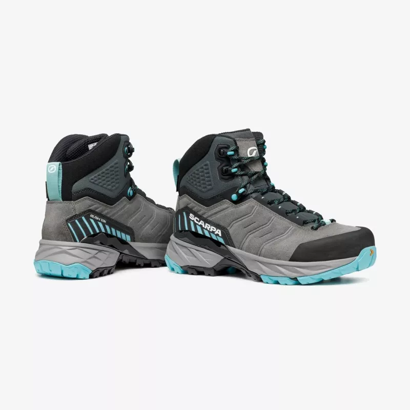 Scarpa Rush TRK GTX Woman naisten vaelluskengät, koko 38, Midgray/Aqua
