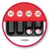 BRIO Ravensburgerilta lautapeli — flipperipeli, 5-osainen, 522×339×117 mm